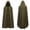 Green, variant on Halloween Medieval Costume for Women Renaissance Cloak with Hood Velvet Hobbit Cosplay Cape