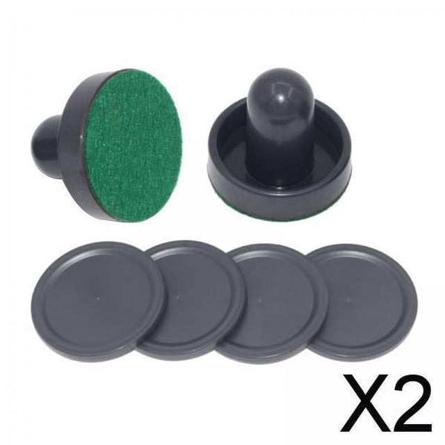 Juego de Discos y Palos de Hockey, Ideal para Todas Las Edades, Comodidad óptima, Mesa Completa 2 piezas