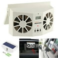 thumbnail image 1 of 1 Pack Solar Window Ventilator for Mini Air Conditioner Cooling Fan -, 1 of 4