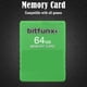 thumbnail image 5 of Tarjeta De Memoria Tarjeta de memoria FMCB 1.966 para Sony PS2 Tarjeta de consola McBoot gratis de 64 MB (verde), 5 of 6