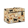 thumbnail image 2 of HELLHERO Sewing Machine Waterproof Cover 17.7x8.6x12.5 Inch Fits Most Sewing Machines Lightweight Halloween Carnival Scene, 2 of 8