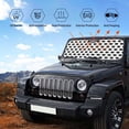thumbnail image 6 of Bingfone Soccer Car Windshield Sun Shade Protector Keep Your Vehicle Cool Sun Shield Visor Cover Foldable-Small, 6 of 9