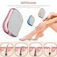 thumbnail image 2 of Dispositivo de depilación Borrador de pelo de cristal portátil, herramienta exfoliante de piel para depilación Manual indolora para cualquier parte del cuerpo, 2 of 8