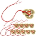thumbnail image 3 of 10 Ensembles Pendentifs Fengshui Style Chinois Décorations Nouvel An, 3 of 7