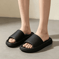 thumbnail image 4 of Willtoo Shower Shoe Non-Slip Slipper for Women Open-toe Quick Drying Lightweight Bathroom Slippers Comfortable House Outdoor Sandals, 4 of 5