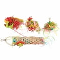 thumbnail image 3 of Hanging Bird Foraging Toy, Refilled Safe Attractive Bird Shredding Toy With Bell For Cockatiel For Parrots, 3 of 8