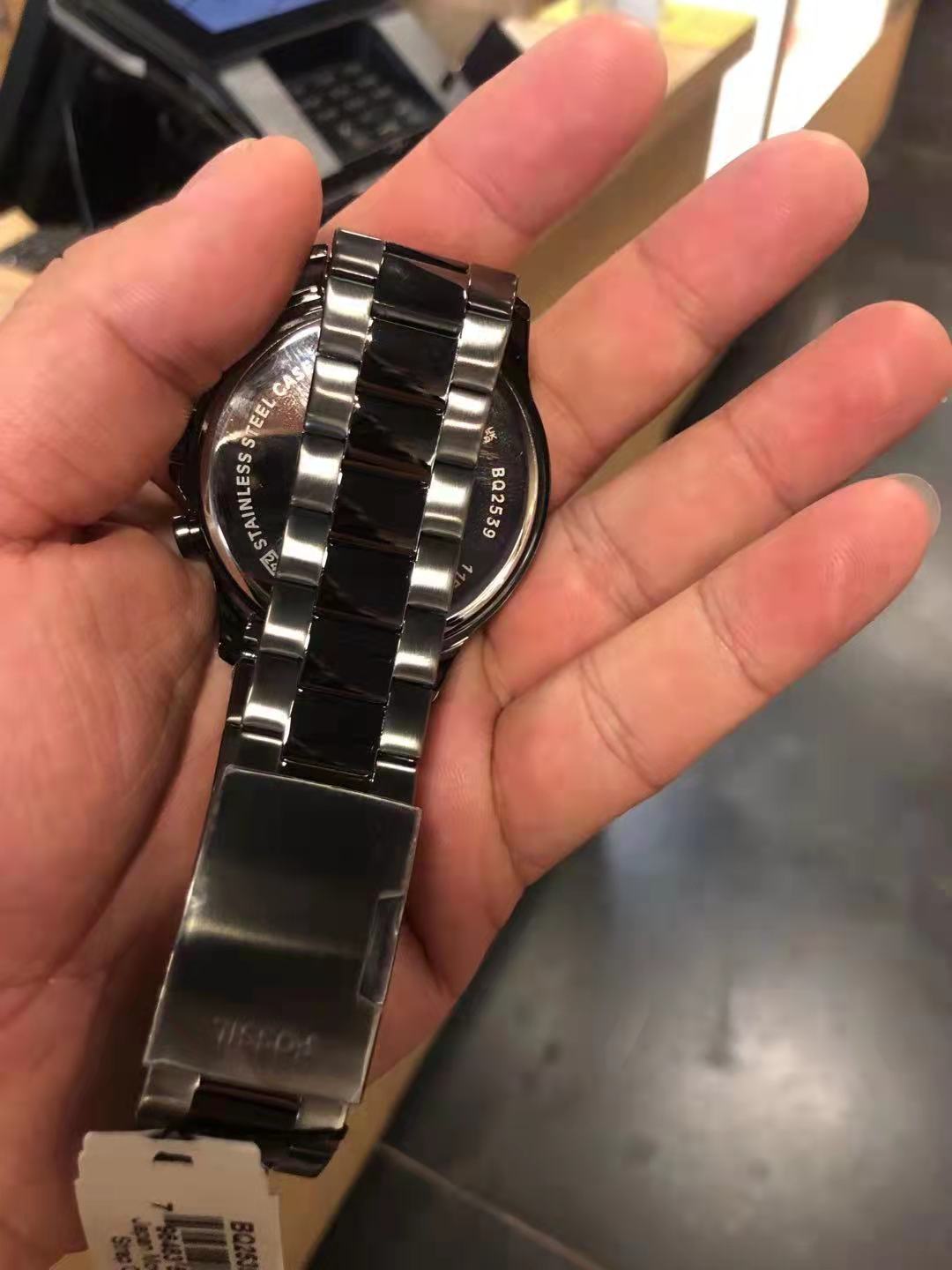 Buy Fossil Bq2539 Yorke Smoke Gunmetal 