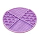 thumbnail image 1 of Methold Alfombrilla de alimentación Almohadilla Licky Ralentización Comer Multicolor Lavable Resistencia al desgaste Estable Anti-golpe Práctico Suministros para perros Púrpura Methold PT005058-01, 1 of 6