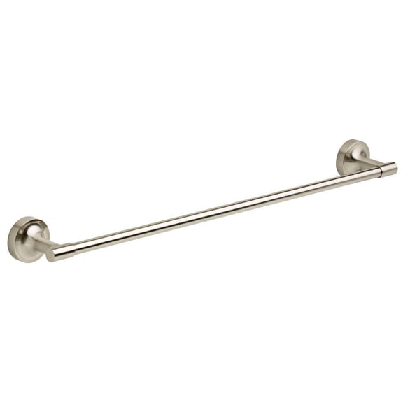 Voisin 24 in. Towel Bar Bath Hardware Accessory in Satin Nickel
