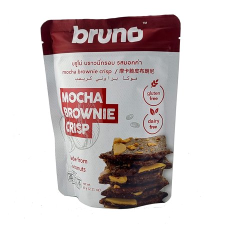 【bruno snack クリスピー モカブラウニー 60g】
