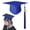 Light Blue, variant on Haidf Graduation Cap, Unisex Adult Matte Graduation Hat with 2026 Tassel Year Charm, Grad Cap for High School and Bachelor, Red