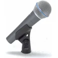 thumbnail image 3 of Professional Dynamic Vocal Microphone - BETA 58A Handheld Wired Mic for Stage Performance, Live Streaming & Karaoke with High-End Audio Clarity, Rugged Metal Build, and XLR-Ready Design (Cable Not, 3 of 6