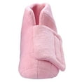 thumbnail image 2 of Women’s Superb Comfort Extra Wide Bootie Slippers for Seniors With Swollen Feet, S, Baby Pink, 2 of 2