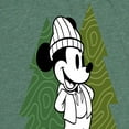 thumbnail image 3 of Mickey & Friends - Mickey Patterned Trees - Women's Short Sleeve Graphic T-Shirt, 3 of 5