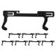 thumbnail image 1 of SWETRACE 8Ud Microondas Seguro Negro Para Puerta Repuesto Gancho De Para Cocina, 1 of 8