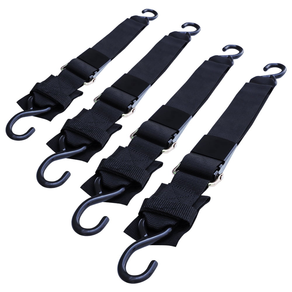 Seamander Marine Boat Trailer 2 inch Trailer Transom TieDown Straps, 2