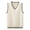 a3-White, variant on KPOPLK Boys and Girls Sweater Vest Cotton Teen Unisex Uniform Vest V-Neck Sleeveless Knit Pullover for Boy Girls 4-15T(7-9 Years,Navy)