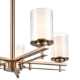 thumbnail image 6 of 5515-MG Millennium Lighting Huderson - 5 Light Chandelier-23 Inch Tall and 26 Inch Wide-Modern Gold Finish    -Traditional Installation, 6 of 7