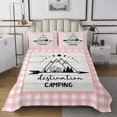 thumbnail image 1 of Erosebridal Rustic RV Car Quilt Sets for King Size Bed, Camper Bed Set, Jungle Adventure Decor, 3 Pieces, 1 of 5