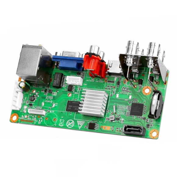 265X 4CH 1080P IP DVR Board XMEYE NVR 4 Channels 6 IN 1 AHD TVI CVI Hybrid DVR Recorder Board for CCTV System,1 x DVR Recorder Board,Green