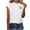 White, variant on Womens Cute Heart Graphic T Shirts Crew Neck Short Sleeve Casual Summer Tops Fashion Street Tee Shirt Valentine's Day Tees Black S