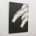 thumbnail image 2 of Feuilles de Palmier Blanc Décor Mural, 2 of 3