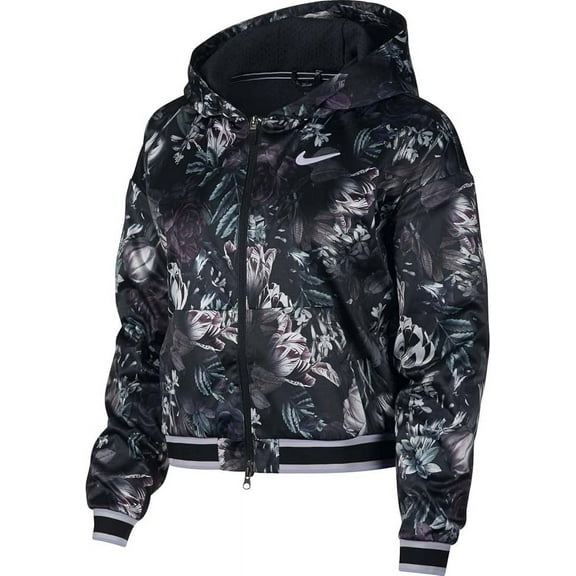 Nike Women's Dri-FIT Tennis Floral Printed Jacket