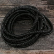 25 Ft Split Wire Conduit Polyethylene Tubing Black Color Sleeve Tube12L3583
