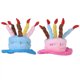 thumbnail image 1 of AURARMLET Sombrero De Cumpleaños Para Perros Con De Pastel Y Velas En Color Rosa Para Fiestas, 1 of 6