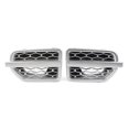 thumbnail image 2 of Silver Front Grille Air Intake Fender Vent Grill For 2010-2016 15 for Land Rover LR4, 2 of 4