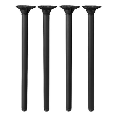 Kee Post Folding Table Leg (Set of 4)- Black