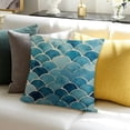 thumbnail image 3 of Throw Pillow Covers Home Decor Geometric Abstract Blue Modern Eastern Abstract Pillow Cases Decorative Outdoor Cushion Couch Sofa Pillowcases, 3 of 5