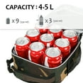 thumbnail image 4 of Tirrinia Insulated Cooler Toto Lunch Bag, Thermos Organizer Container, Camo, 8.5" x 4" x 9.5", 4 of 8