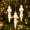 White, variant on ZZkhGO 6Pcs Flocked Cones Christmas Hanging Ornaments Set, Soft Velvet Touch Tapered Shape Tree Decorations, Sturdy Holiday Pendants for Tree Wreaths Fireplace Window Frames, Green