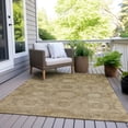 thumbnail image 3 of Dalyn Rugs Machine Washable Indoor/Outdoor Chantille Brown 5' x 7'6" Rug, 3 of 9