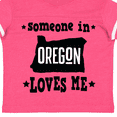 thumbnail image 4 of Inktastic Someone in Oregon Loves Me Boys or Girls Toddler T-Shirt, 4 of 5