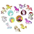 thumbnail image 3 of Divine Kids 30 Unicorn Themed Waterproof Stickers Set for decorating, 3 of 5
