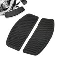 thumbnail image 1 of PBYMT Front Footboard Rubber Insert Rider Footboard Floorboard Foot Peg Footrest Pad Compatible for Harley Touring Softail Road King Electra Glide 1986-Later, 1 of 1