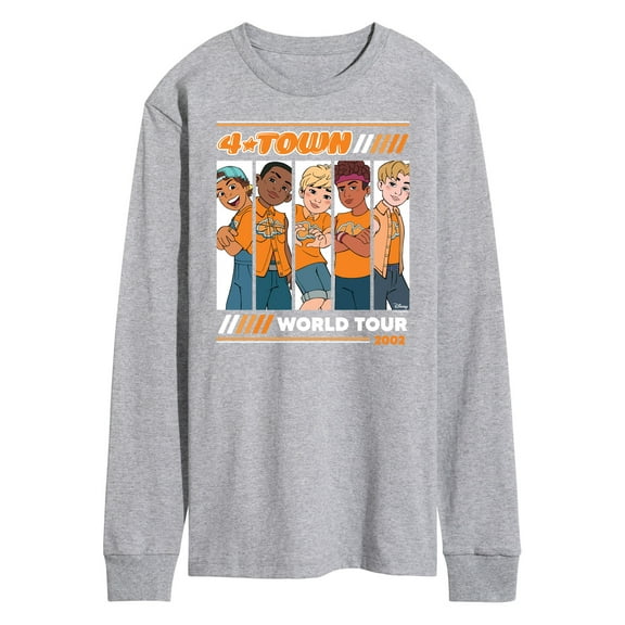 Turning Red - 4 Town 2002 Tour - Men's Long Sleeve T-Shirt