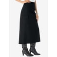 thumbnail image 3 of Roaman's Women's Plus Size Petite Plus Size Invisible Stretch All Day Cargo Skirt, 3 of 5