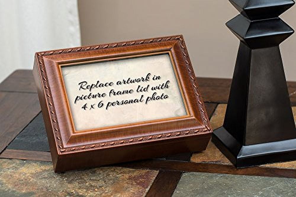 Cottage Garden My Niece Woodgrain Music Box / Jewelry Box Plays You Are My Sunshine