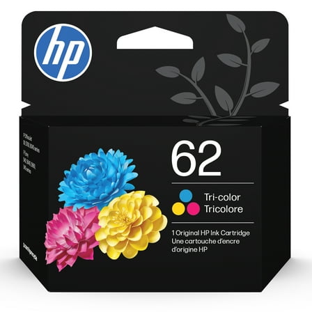 HP 62 Tri-color Ink Cartridge