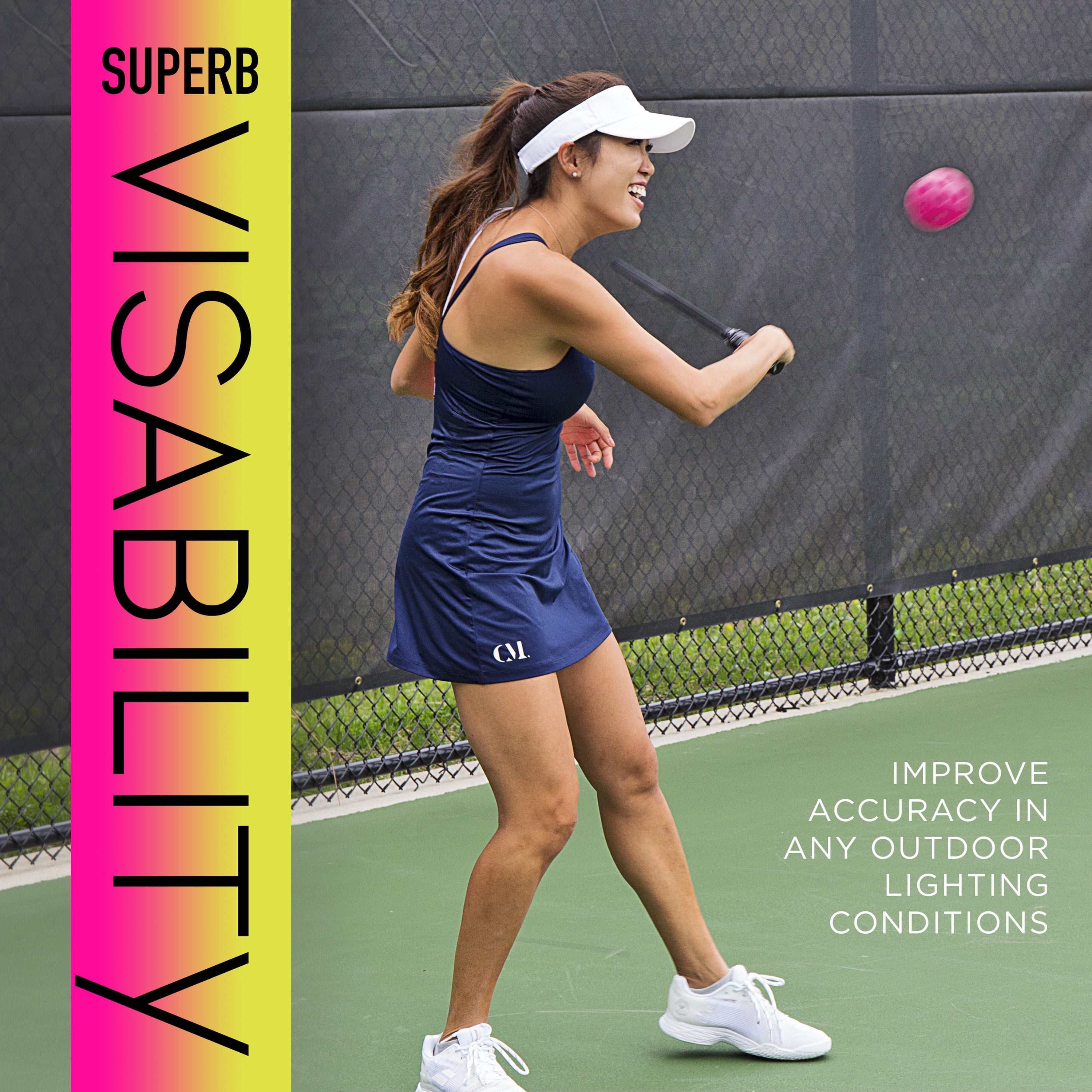 Franklin Sports X-40 USAPA Approved Pickleballs - 100 Pack - Pink