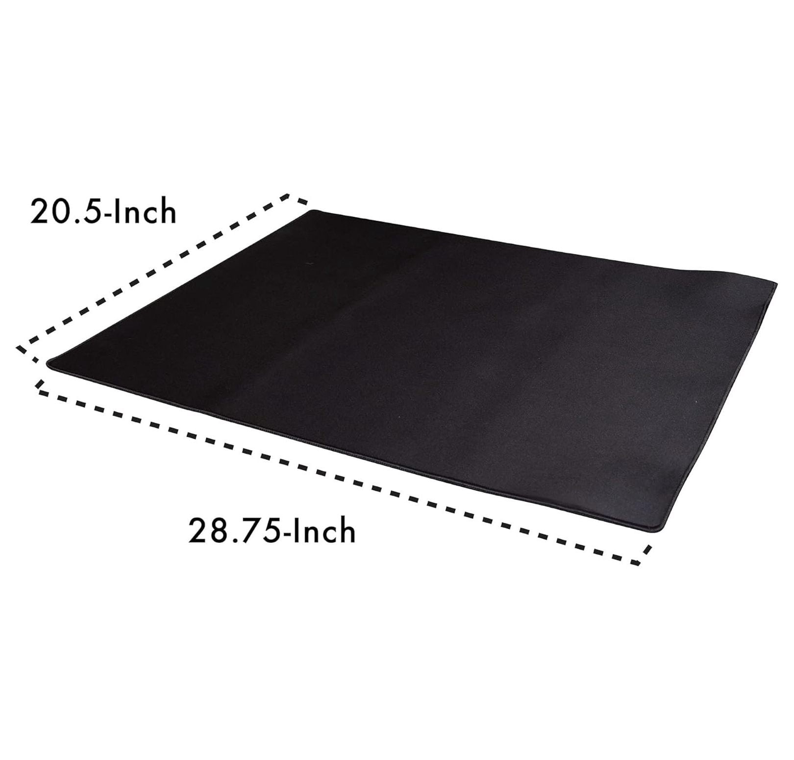 Glass Stove Top Protector - 28.75x20.5 - Electric & Ceramic Cooktop Cover - Large Range Protector - Black - Heat Resistant Kitchen Appliance Cover