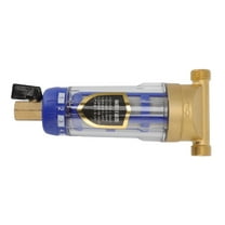 Cyclonic Sedimentation Water Filter G1/2in Backwashing Pure Copper Whole House Water Purifier For Washer
