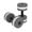Grey, variant on Floating Water Fitness Dumbbells for Swimming and Water Sports - 2pc EVA Buoyant Barbell-Style Hand Weights for Water Exercise and Buoyancy Training