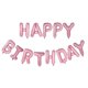 thumbnail image 2 of Ounissouiy Juego de FELIZ CUMPLEAÑOS Letras del alfabeto Globos de papel de aluminio Decoración de fiesta de cumpleaños Kits de decoración para fiestas No.01, 2 of 8