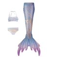thumbnail image 1 of Zmoon Women's Summer Mermaid Performance Suit Hot Spring Swimsuit Split Swimsuit Set, 1 of 6