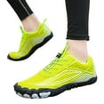 thumbnail image 3 of Yindaity Mens Womens Barefoot Trail Running Shoes Wide Toe Box Zero Drop Cross-Trainer Walking Yellow,8, 3 of 5