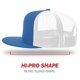 thumbnail image 3 of Gorra de béisbol R RICHARDSON 511 Flatbill Trucker con cierre snapback, 3 of 7